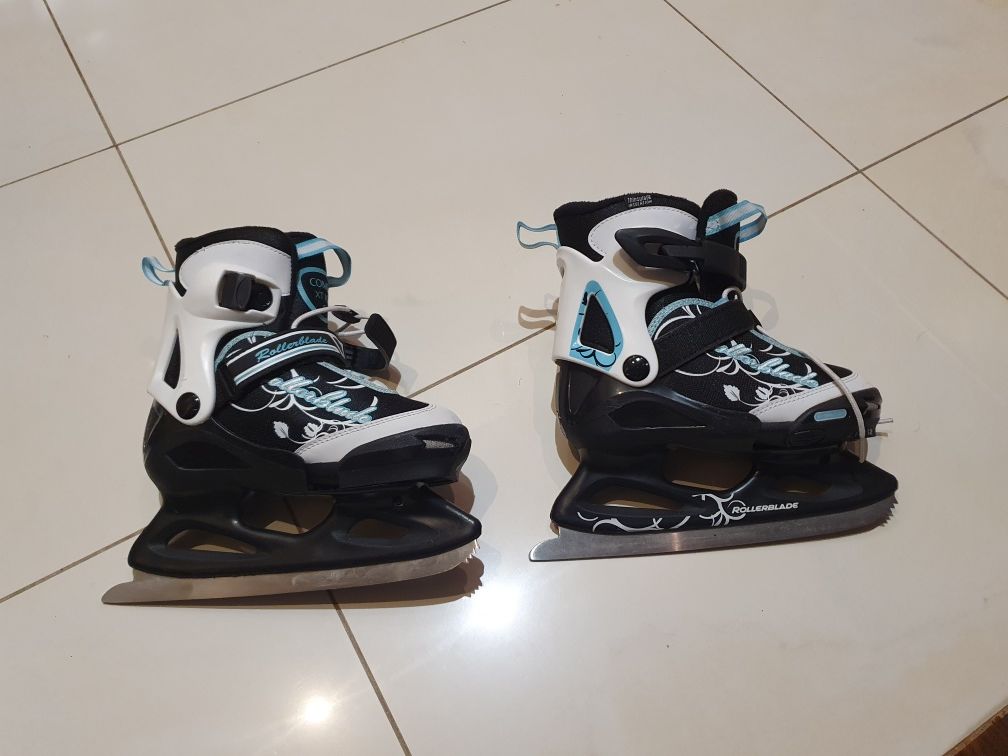 Łyżwy dziewczęce  Rollerblade comet xt ice g roz. 29 - 34