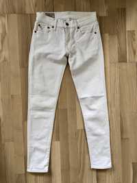 Białe jeansy spodnie Polo Ralph Lauren