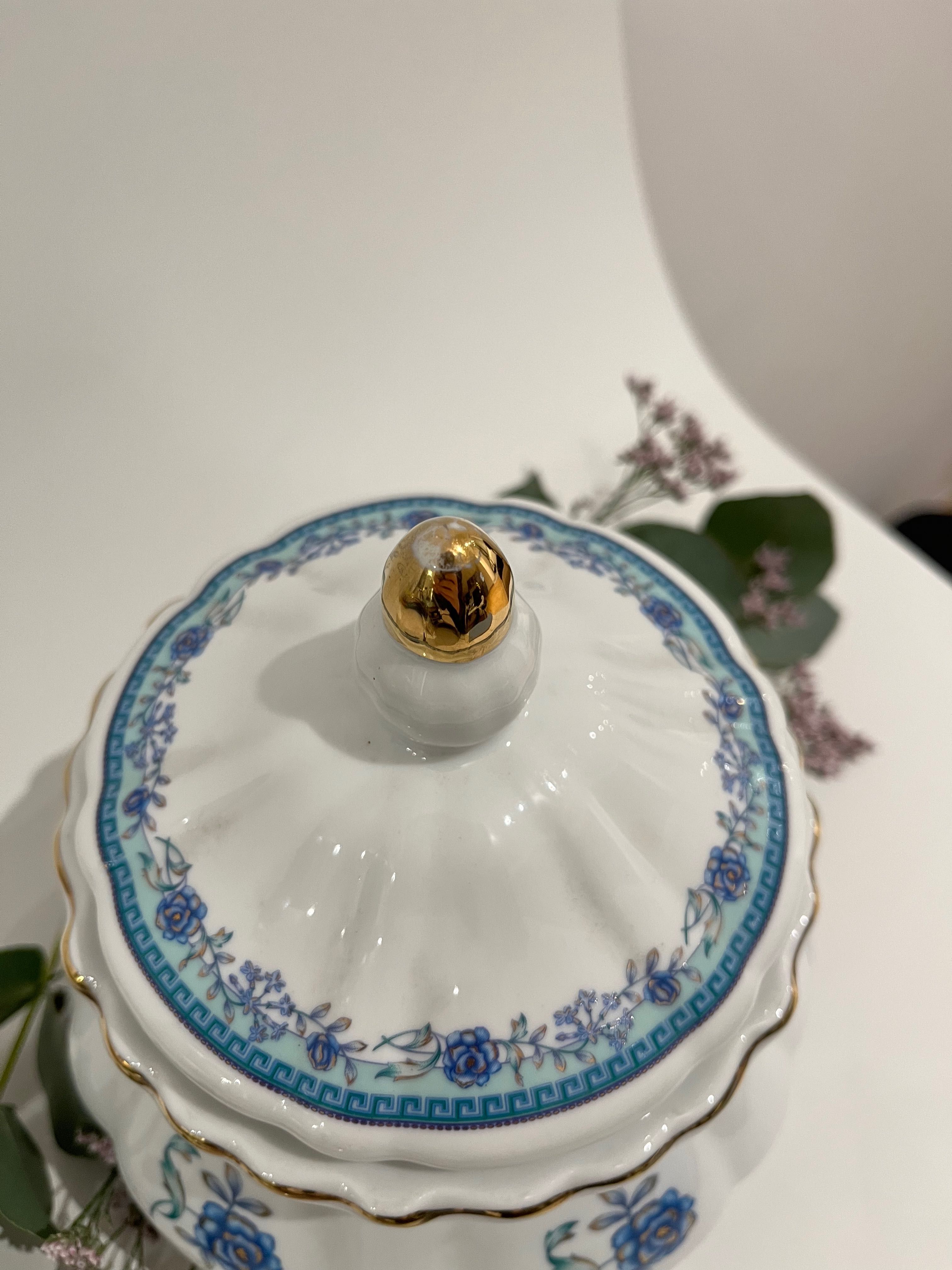 Waza amfora pojemnik porcelana rękodzieło t. Limoges