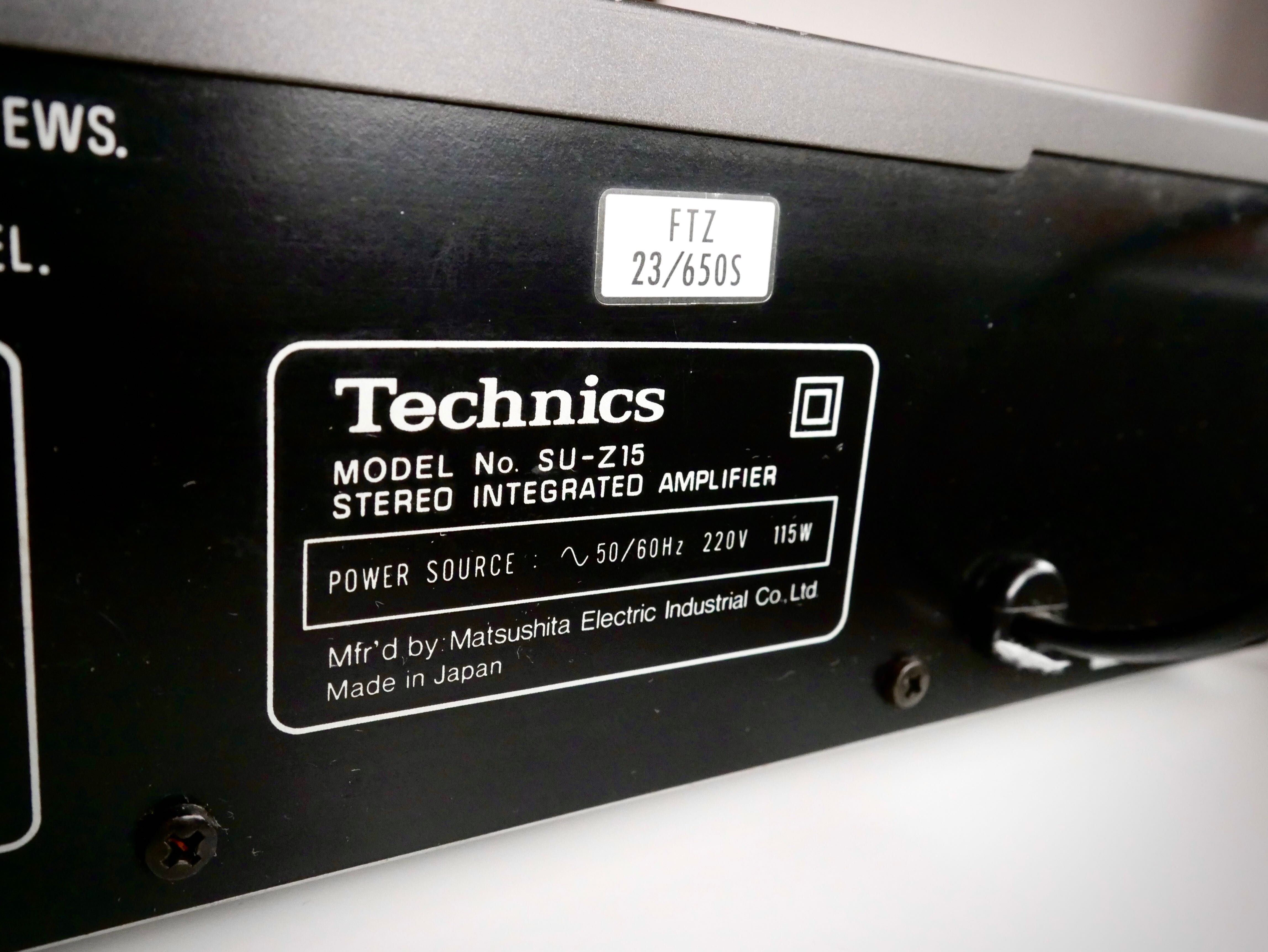 Підсилювач Technics SU-Z15