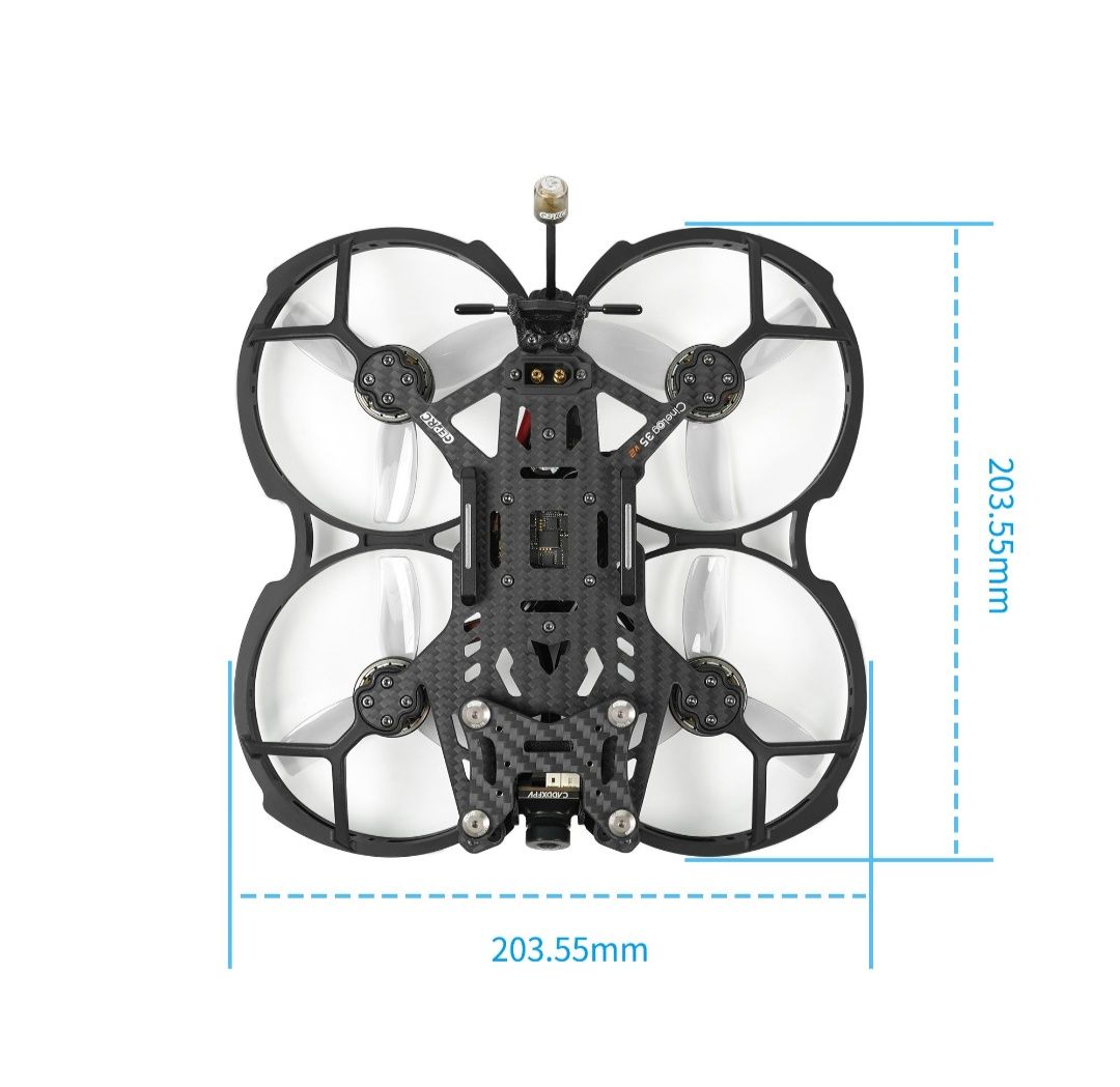 В наявності! GEPRC CineLog35 v2 analog ELRS 2.4