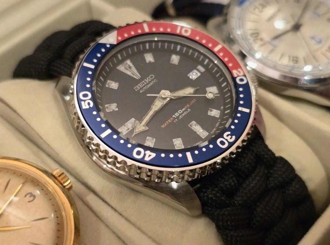 Zegarek Seiko 7002 pre-SKX 007 Diver Nurek