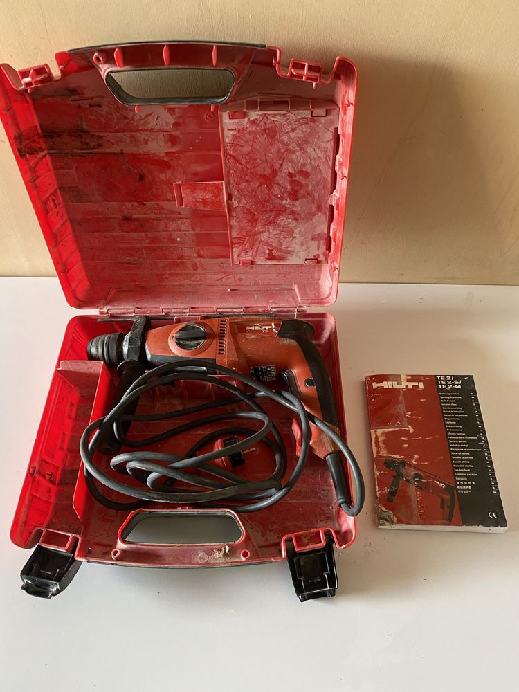 HILTI TE 2 te2 komplet Walizka instrukcja