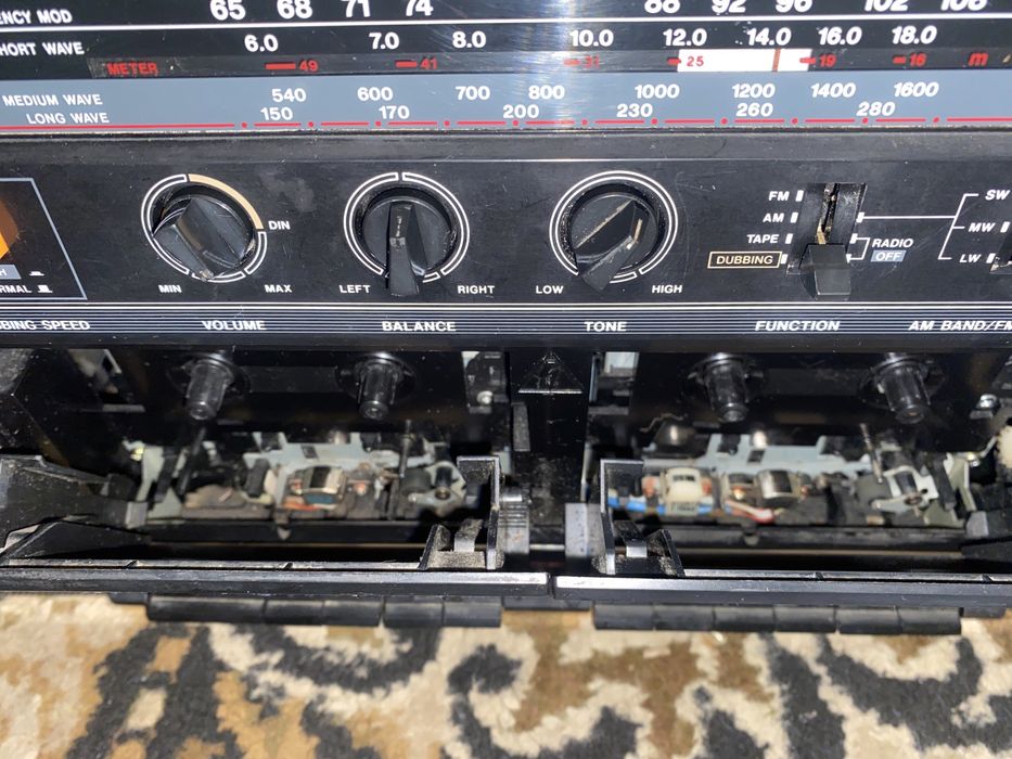 магнитофон JVC PC W35.