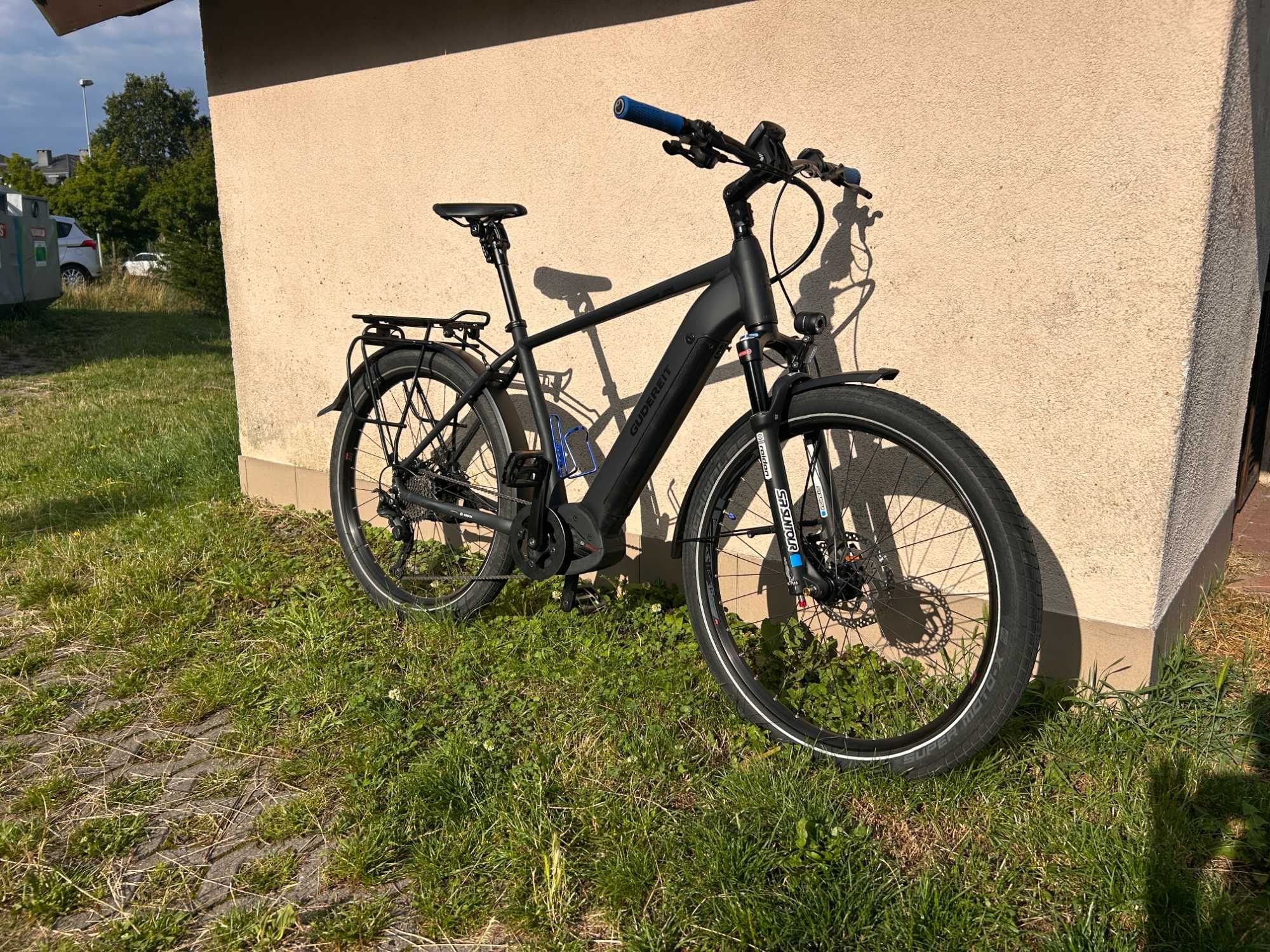 Rower elektryczny Gudereit ET 12 Evo – komfort, moc, jakość BOSCH CX