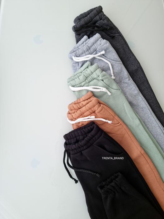 Теплі Жіночі Джогери Штани Спортивні Утеплені Тринитка Байка