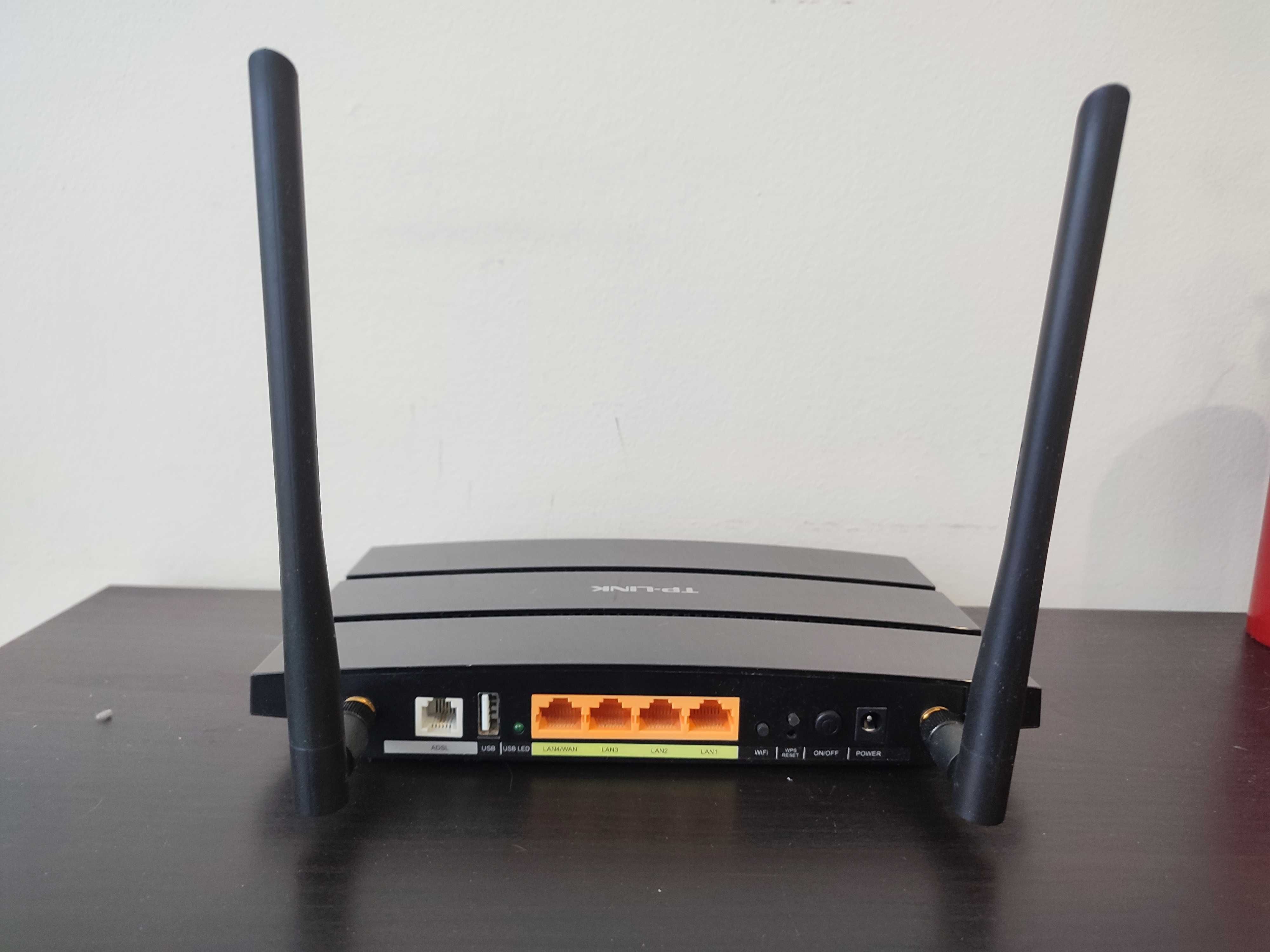 Router TP-Link TD-W8970 USB ADSL2+, 300Mb/s, gigabitowe porty Ethernet