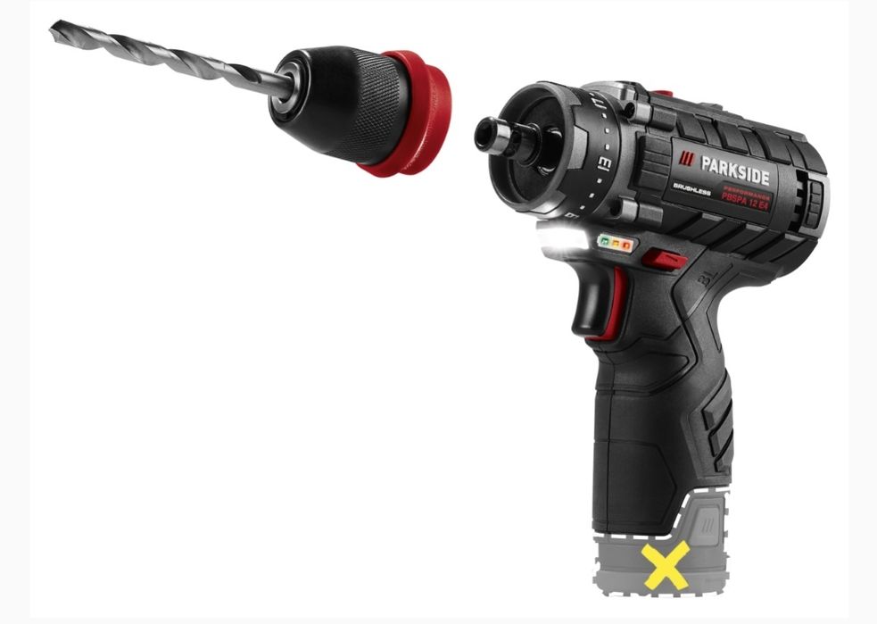 PARKSIDE PERFORMANCE® Wiertarko-wkrętarka akumulatorowa 12 V PBSPA 12