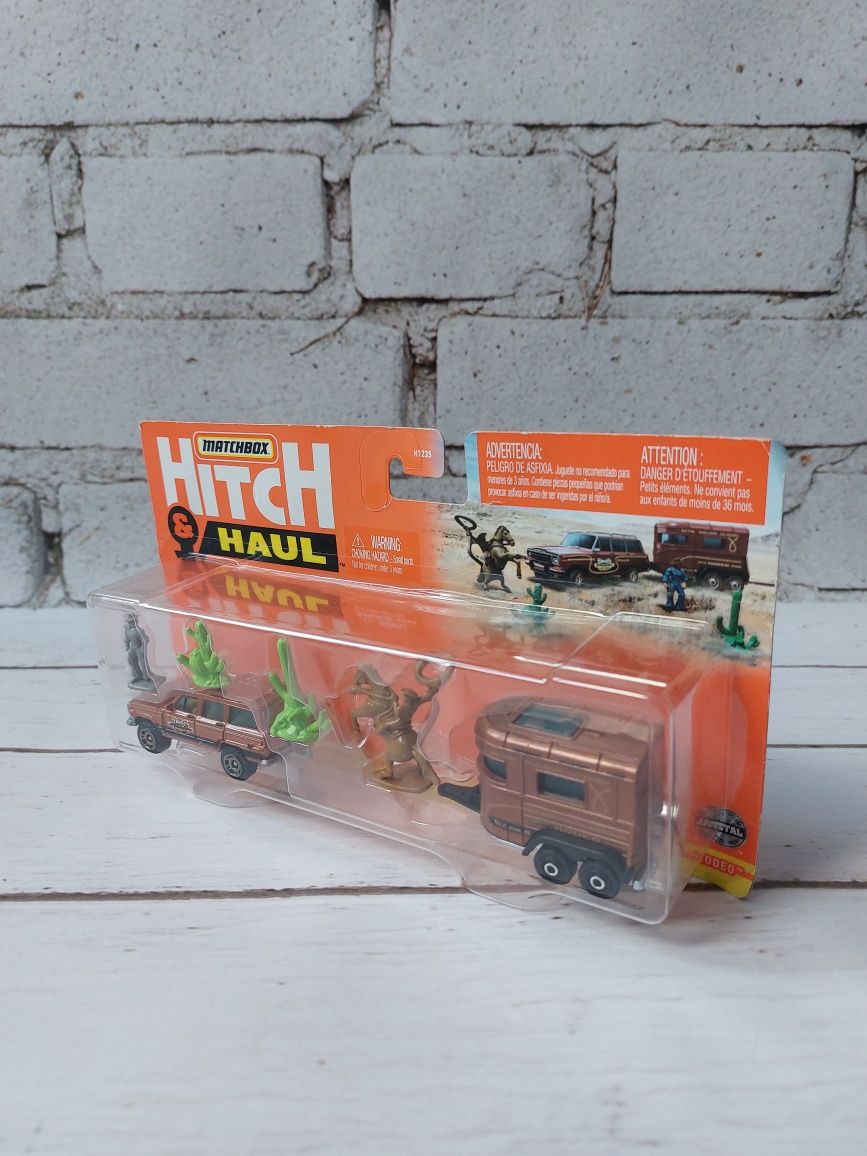 Matchbox Hitch&Haul Rodeo auto resoraki nowy prezent