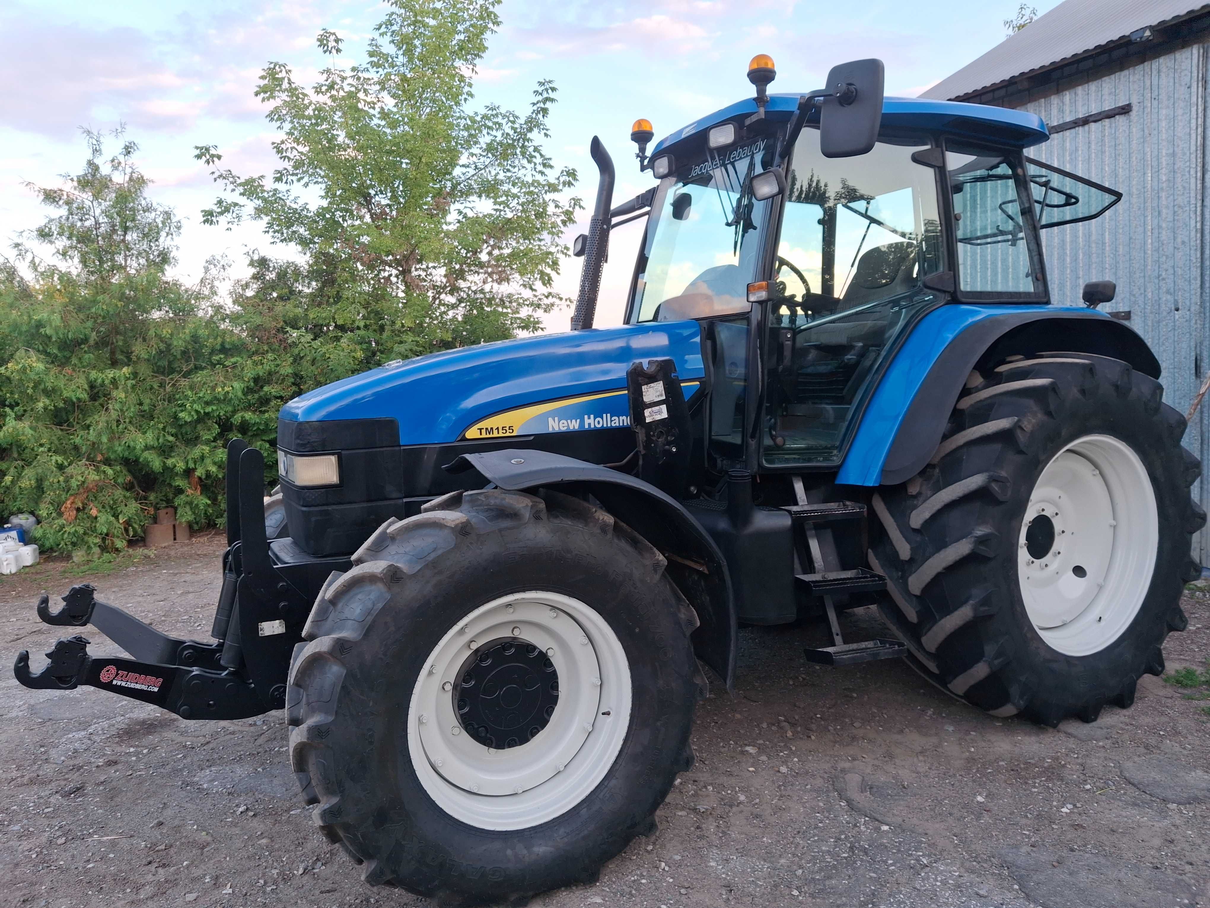Mew Holland TM155 Sprowadzony Tuz Miękka Oś Adaptacja Quicke Case Mxm