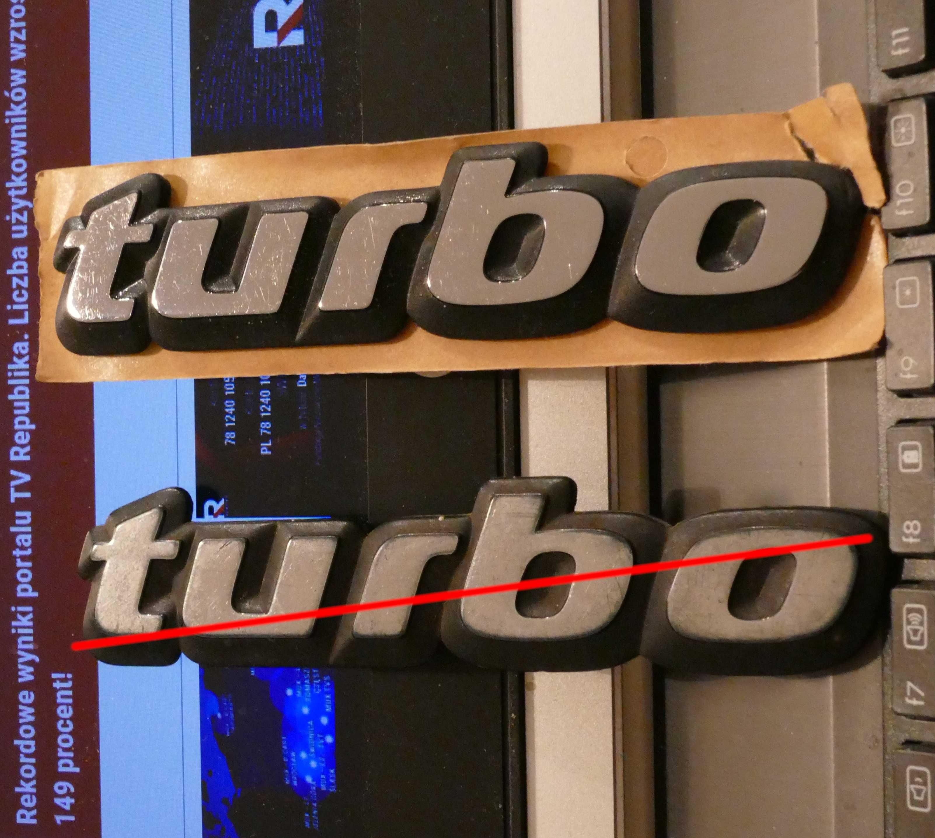 Emblemat do Opel Calibra Turbo. 10% na TV Republika i Ukrainę,