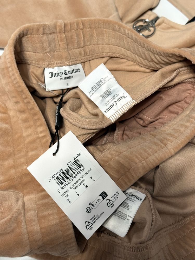 Велюровий костюм Juicy Couture оригінал з бірками M карамельний