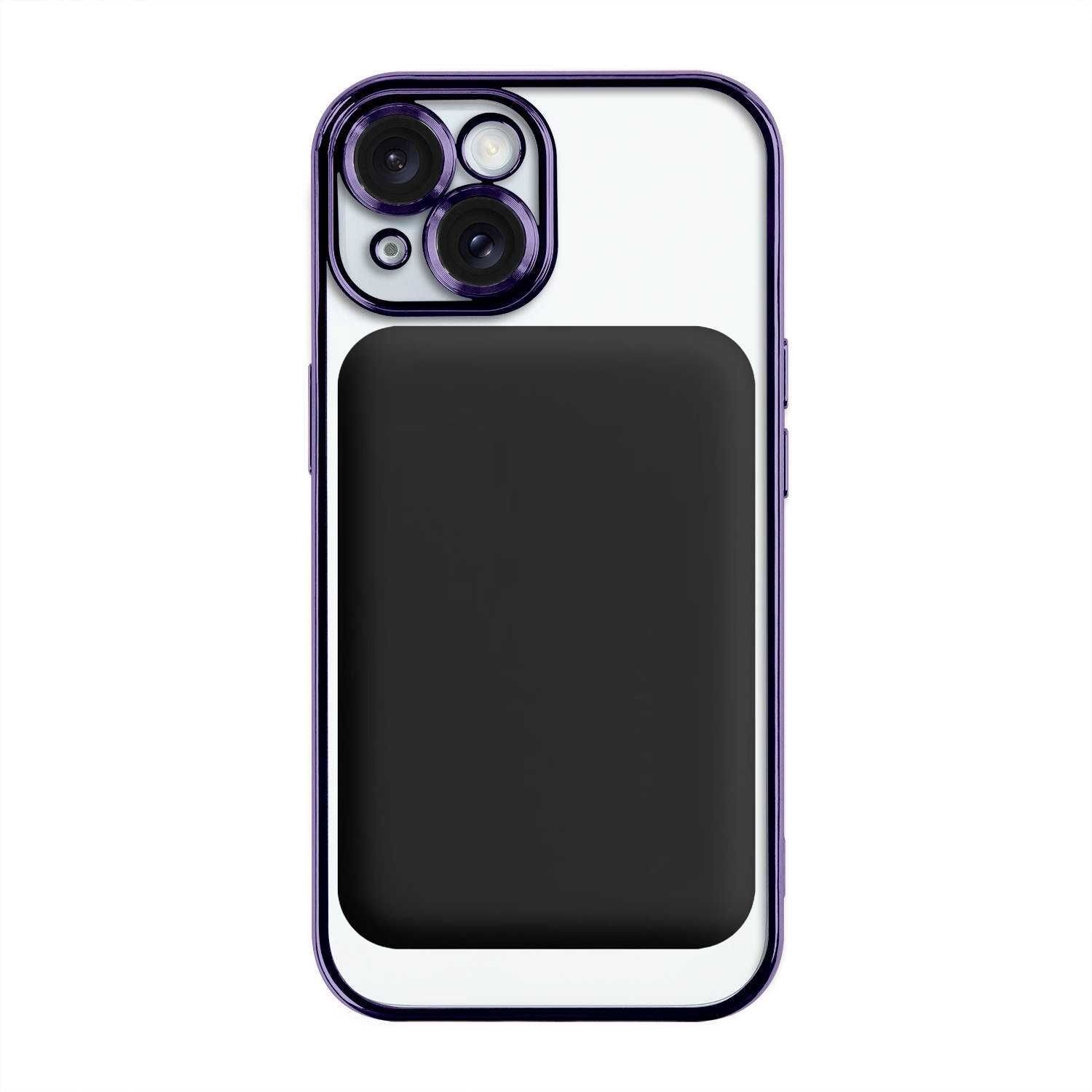 Etui do Iphone 13/14/15 Plus Pro Max Magsafe Plecki Obudowa Ci Purpura