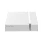 Caixa Smart Tv Strong e mini projetor s2