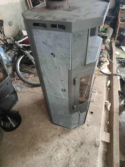 Kominek wolno stojący piecyk koza