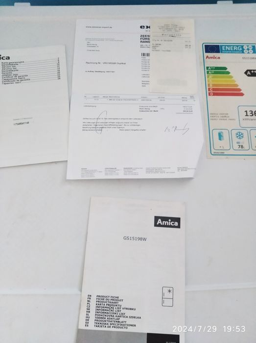 Морозильна камера привезена з Німеччини в хорошому стані працює