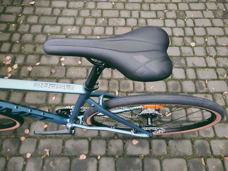 Romet Aspre 3.0, niebieski, rozm. 48, 56, gravel, shimano grx