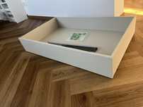 Szuflada komplement 100x58 szarobeżowa ikea pax