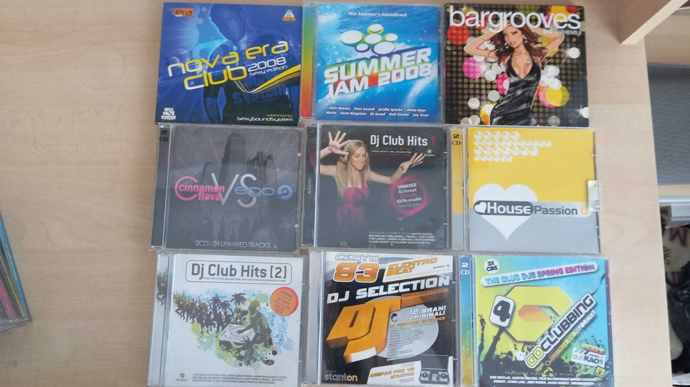 CD´s de música eletrónica/house/dance