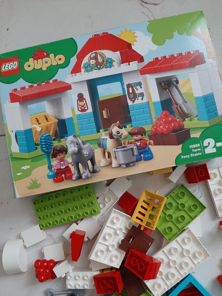 Klocki lego Duplo stajnia 10868