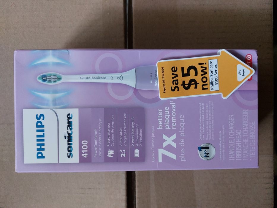 Електрична зубна щітка Philips Sonicare 4100 Series. NEW!