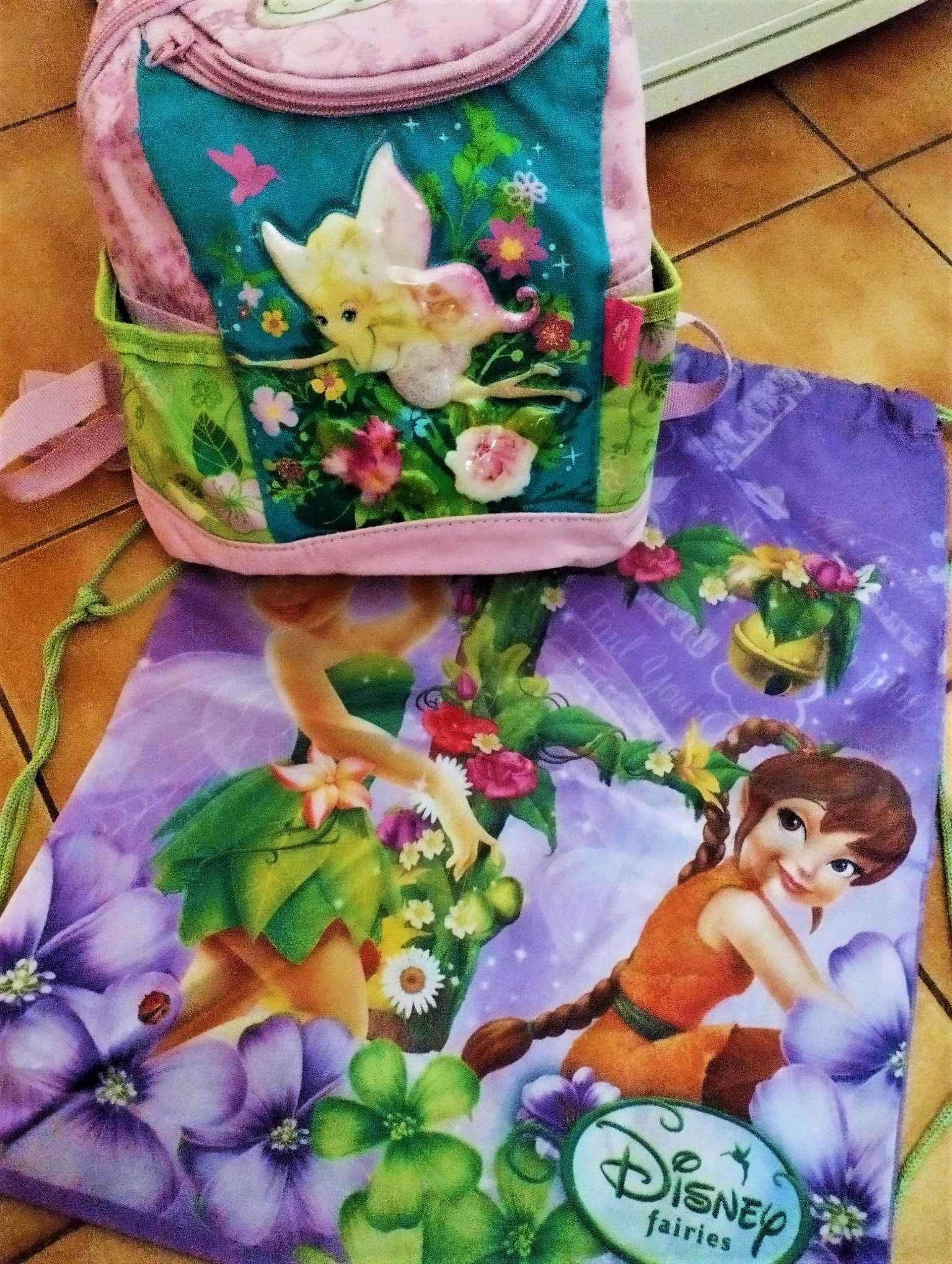 Plecak Disney Barbie Calineczka + worek na buty