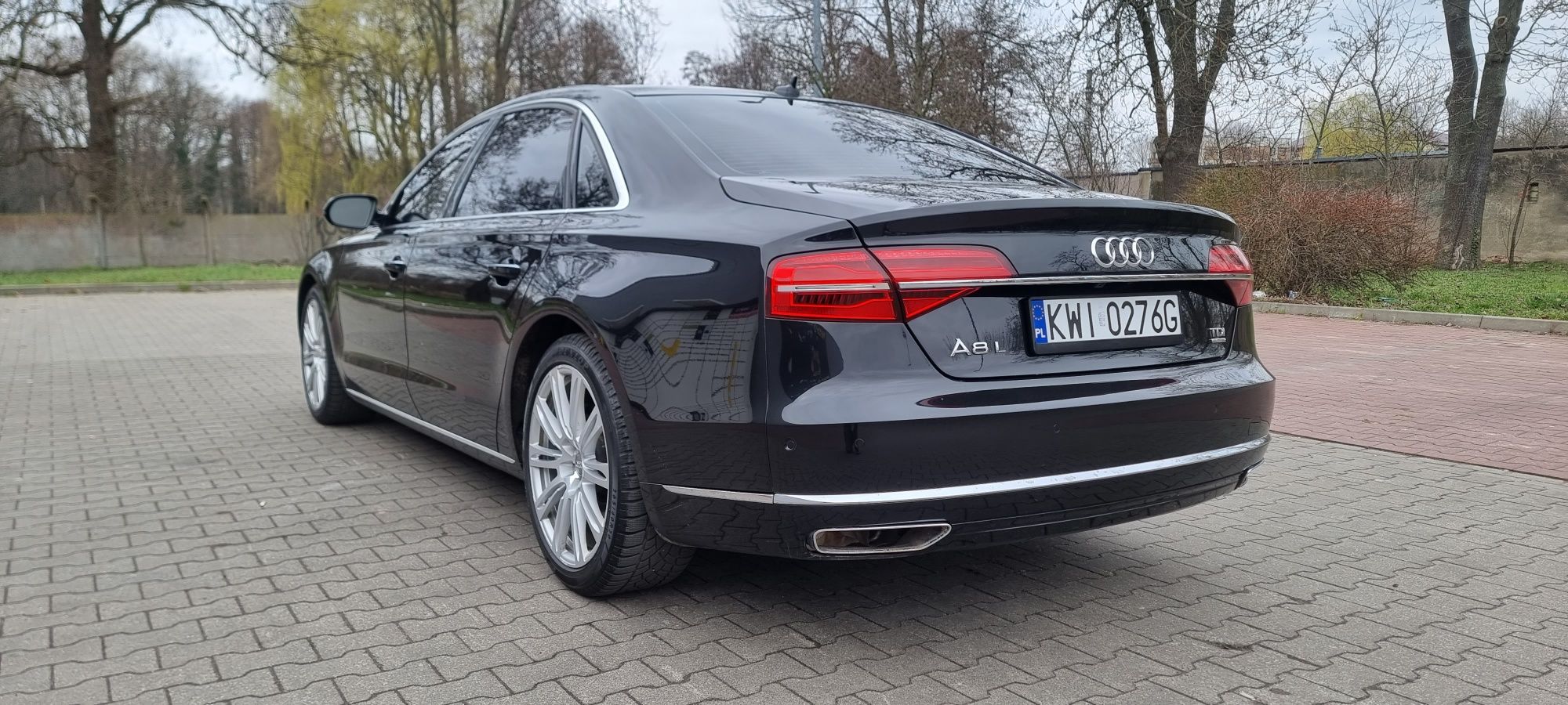 Audi A8 D4 Lift Long 3.0TDI Quattro Kamera 360 Matrix 2014 Piękna!!