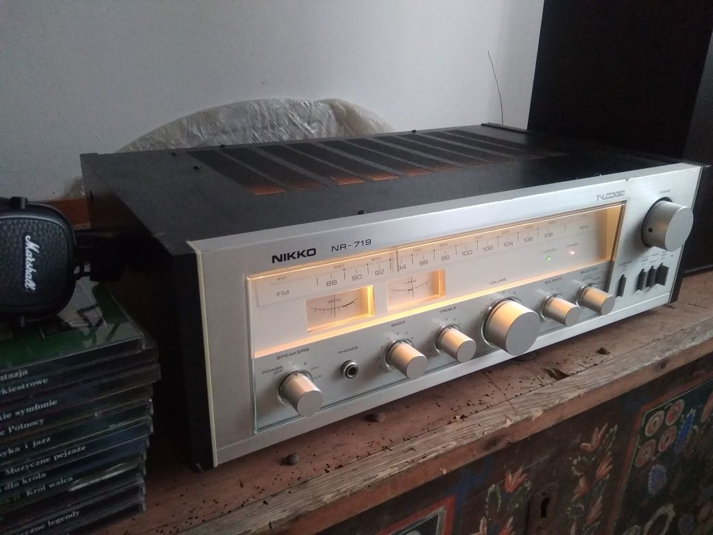 NIKKO nr-719 tka! Amplituner vintage hi-fi UNITRA