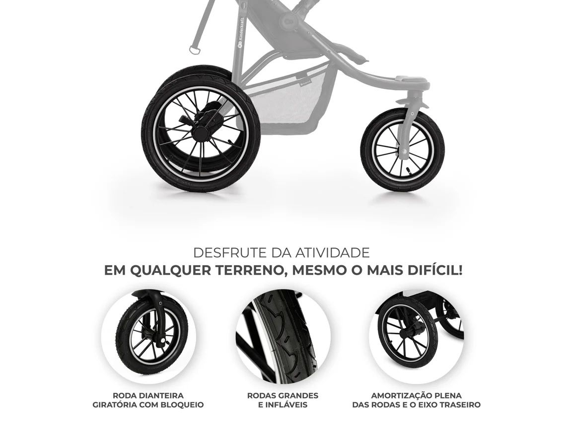 Carrinho de passeio Kinderkraft