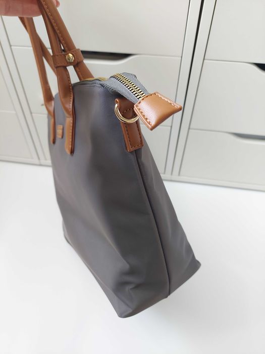 WITTCHEN shopperka szara torebka na ramię z paskiem nylon