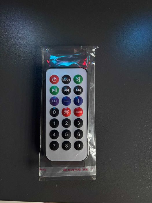 Głośnik Bluetooth SUPER BASS GY-802 Kolumna LED z mikrofonem i pilotem