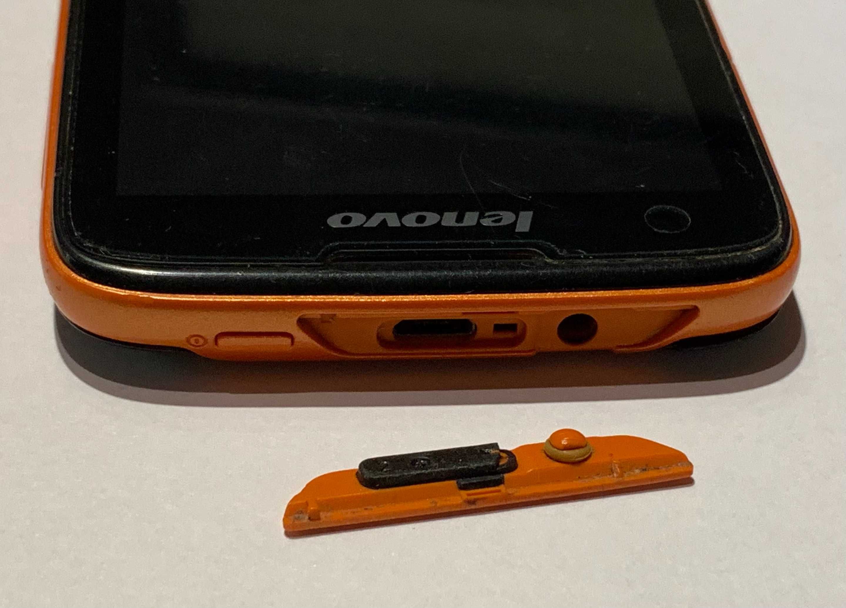 Lenovo S750 Wodoodporny IP67 Czarno-Pomarańczowy