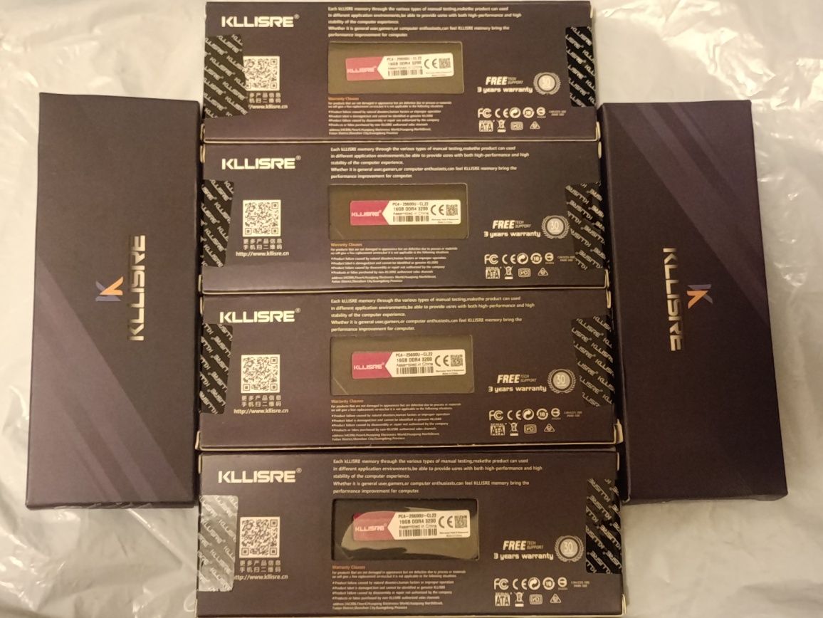 ‼️Нова‼️Оперативна пам'ять (ОЗУ) Kllisre DDR4 16Gb 3200 Mhz