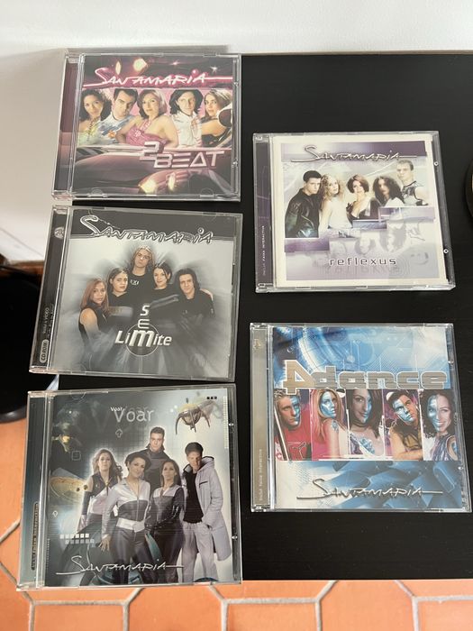 Lote 5 CDs Santamaria – Coleção Original