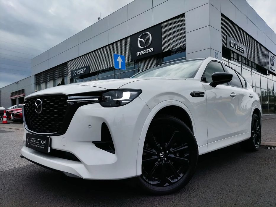 Mazda CX-60 3.3L 254KM 8AT AWD Homura Conv+Driver Salon PL, serwis ASO, f-raVAT23%