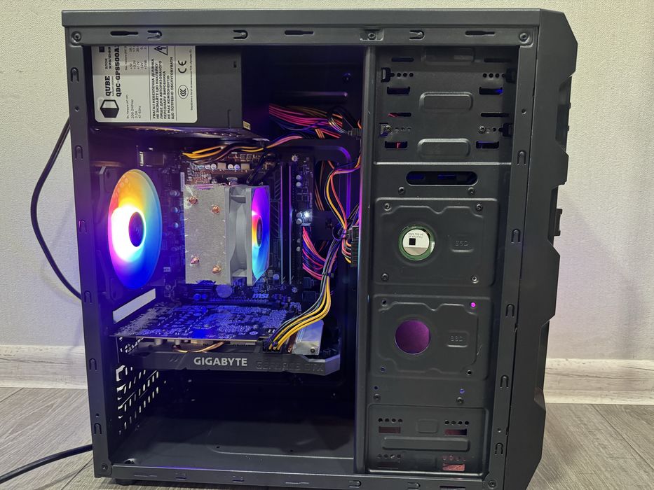 Ігровий ПК. GTX1660Ti, Ryzen 5, DDR4 16Gb, SSD480, HDD500Gb.