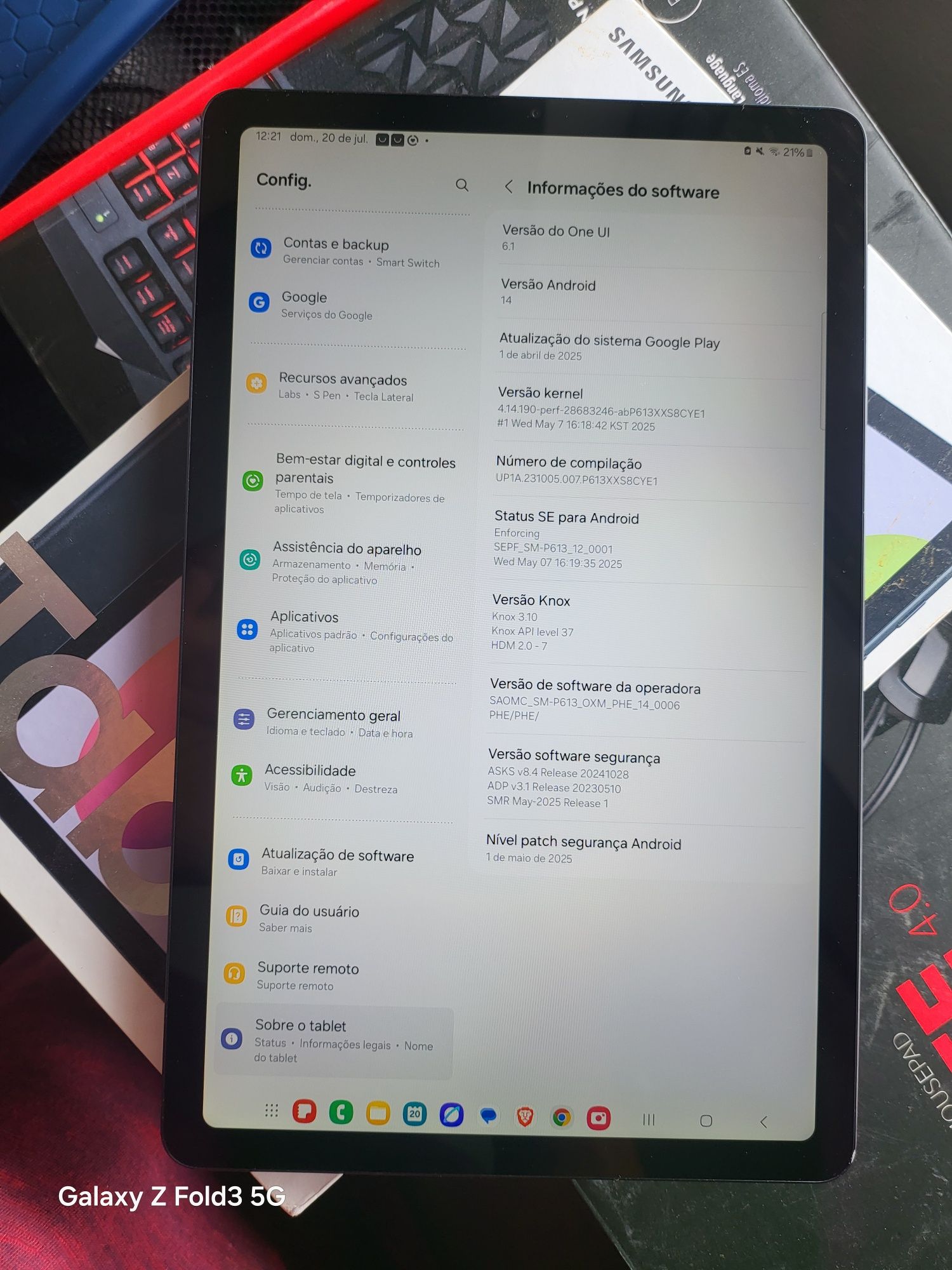 Tablet Samsung S6 Lite 4/64gb 2022 snapdragon p613
