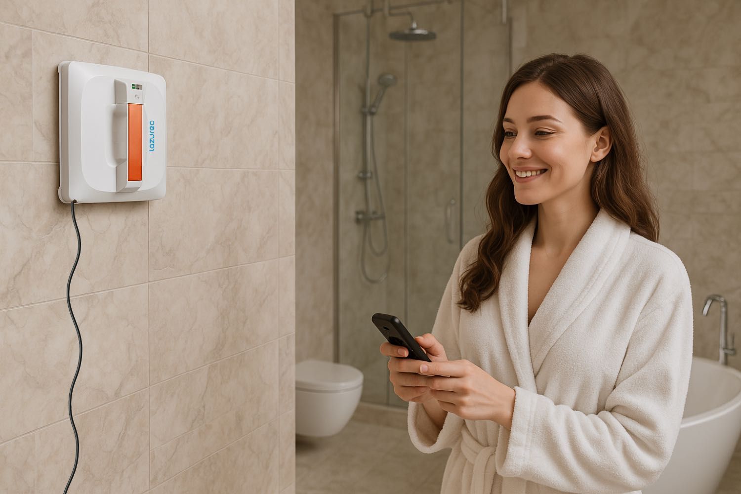 Robot myjący do okien, luster i szyb A9 PRO