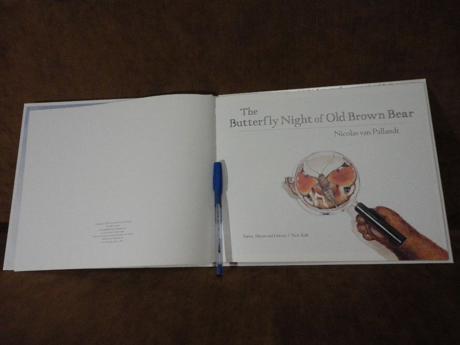 Книга "The Butterfly Night of Old Brown Bear" (ENG)