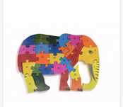 Słoń puzzle dla dzieci