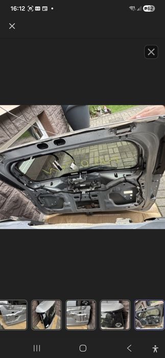 Klapa bagażnika jeep Grand Cherokee WL long