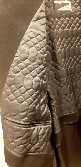 Płaszcz męski czarny 184