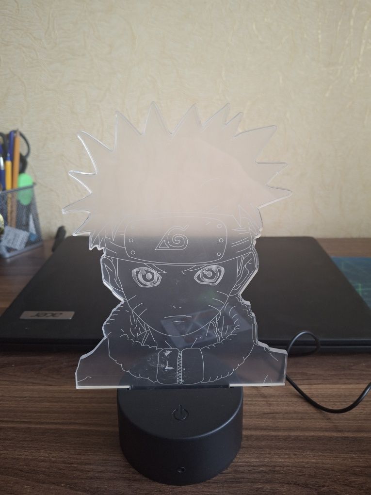 3 D Свитильник Наруто