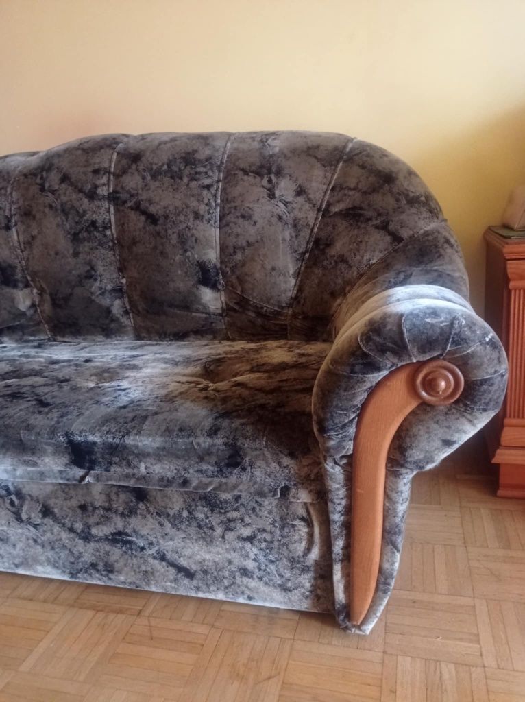 Sofa Narożnik z funkcją spania i pojemnikiem na pościel