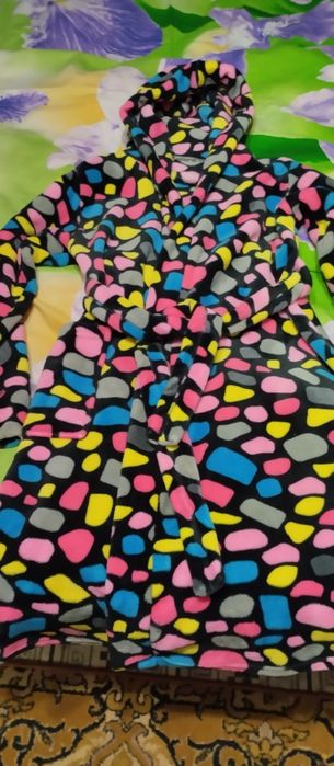 Халат на девочку махровый