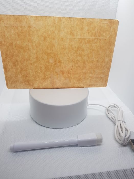 Quadro led calendário com caneta