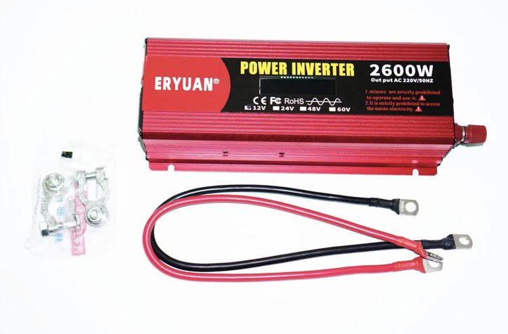 инвертор 12 на 220 інвертор преобразователь 1kw 2kw 3kw чистий синус