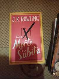 Livro "Uma morte súbita" de JK Rowling