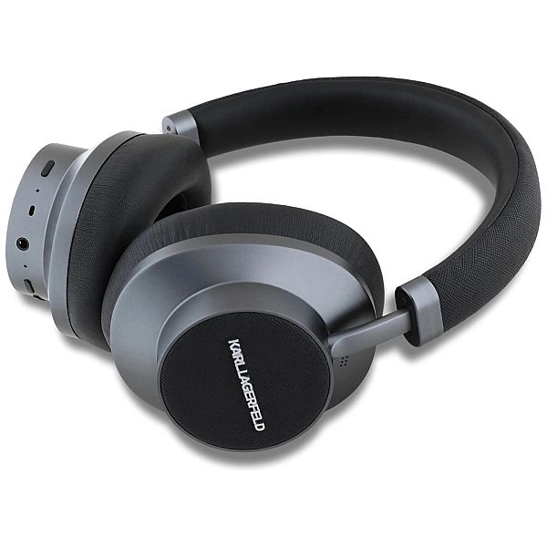 Słuchawki nauszne Karl Lagerfeld Saffiano Elongated Bluetooth ANC - cz