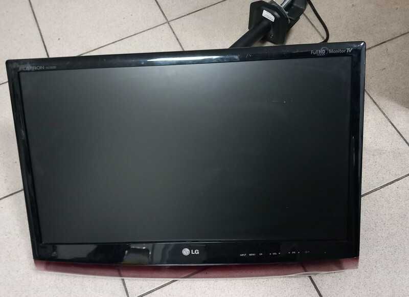 Monitor LG Flatron M2362D-PC komplet + stojak gamingowy